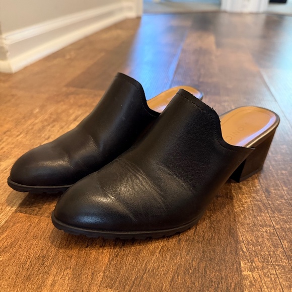 Vionic Claremont Block Heel Mule -Size 7 -Black - Picture 5 of 7